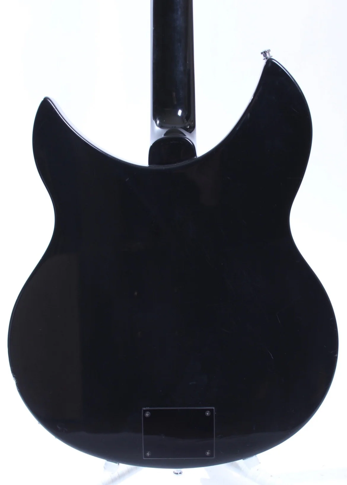 1997 Rickenbacker 330 to 331LS Light Show conversion jetglo - Image 9