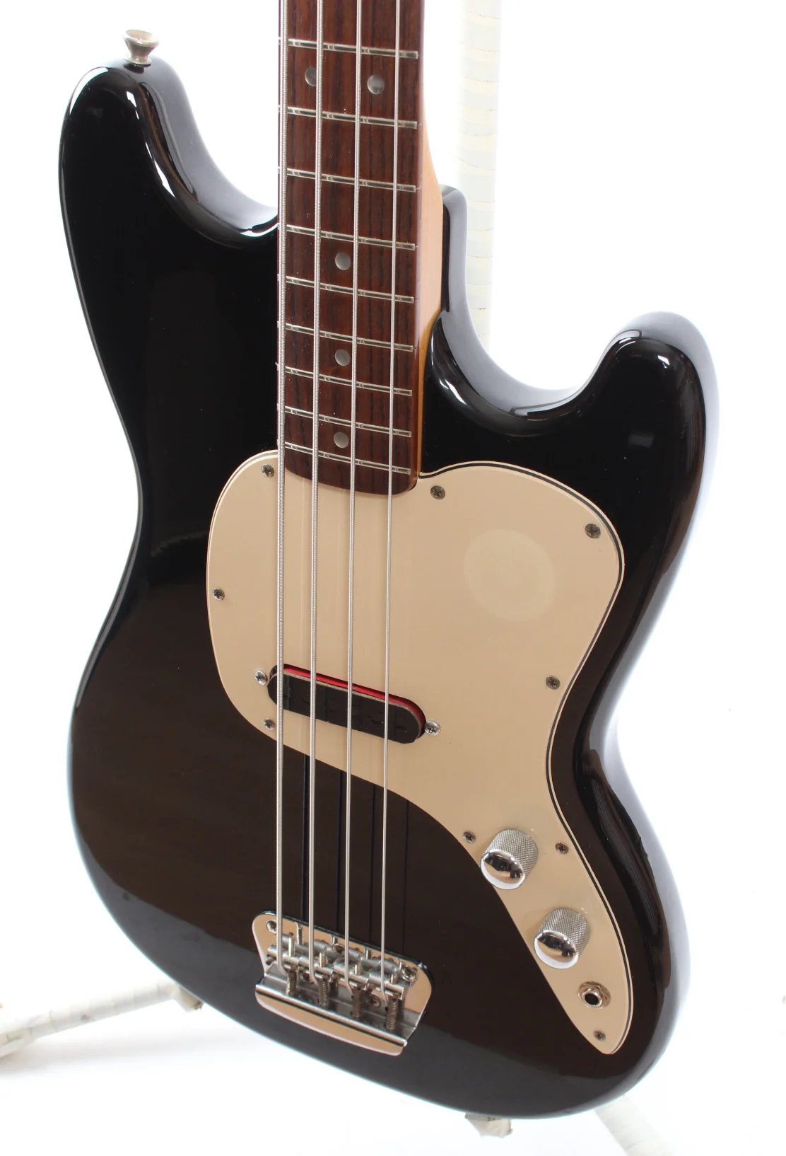1997 Squier Musicmaster Bass black - Image 3