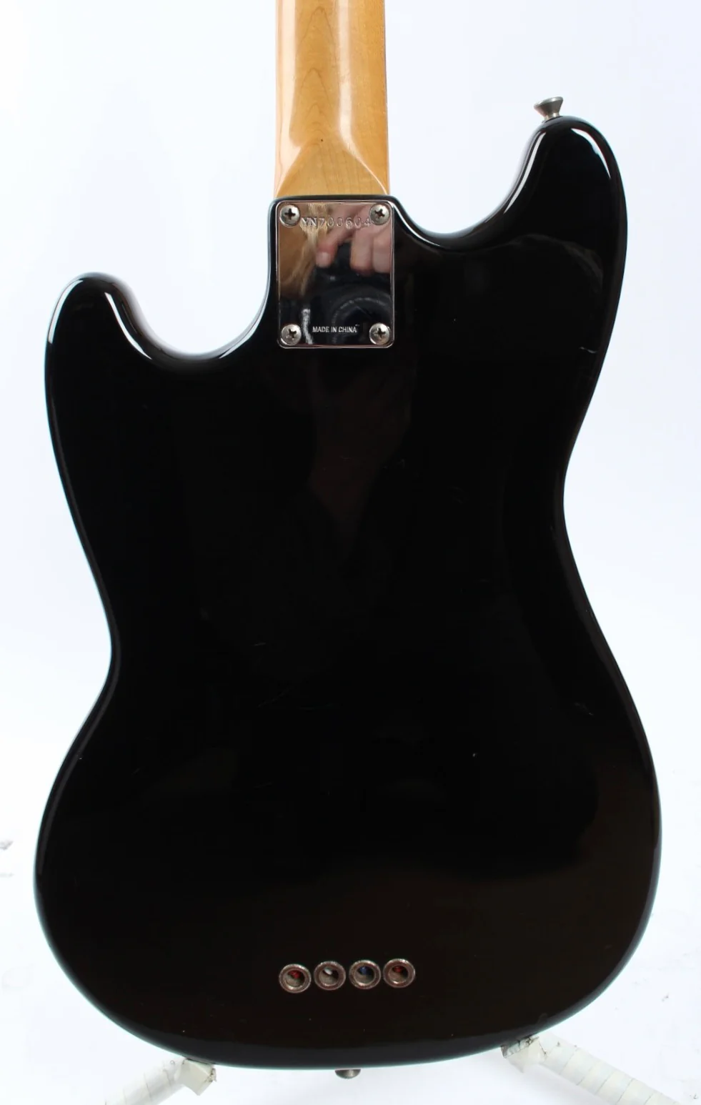1997 Squier Musicmaster Bass black - Image 7
