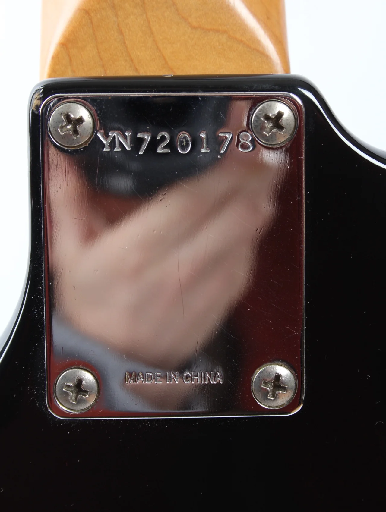 1997 Squier Musicmaster Bass black - Image 9