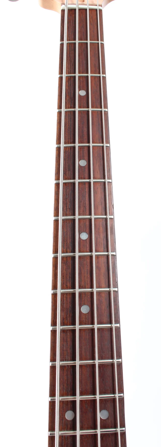 1997 Squier Musicmaster Bass shell pink - Image 4