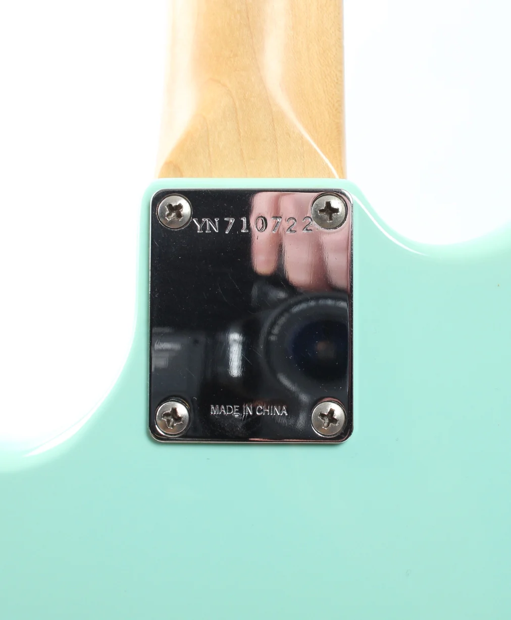 1997 Squier Musicmaster Bass sonic blue - Image 11