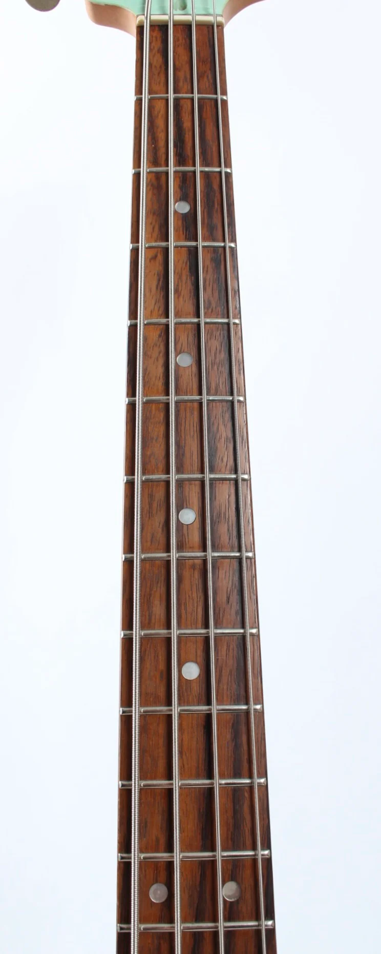 1997 Squier Musicmaster Bass sonic blue - Image 4