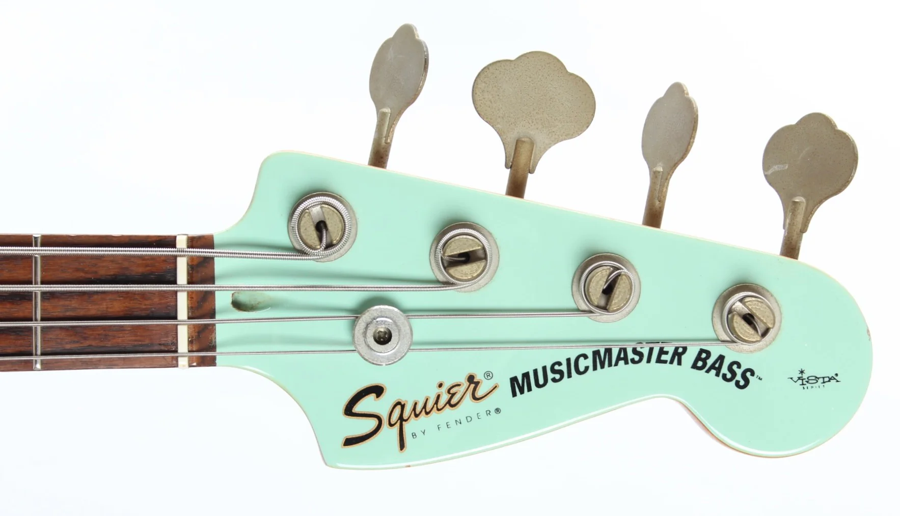 1997 Squier Musicmaster Bass sonic blue - Image 5