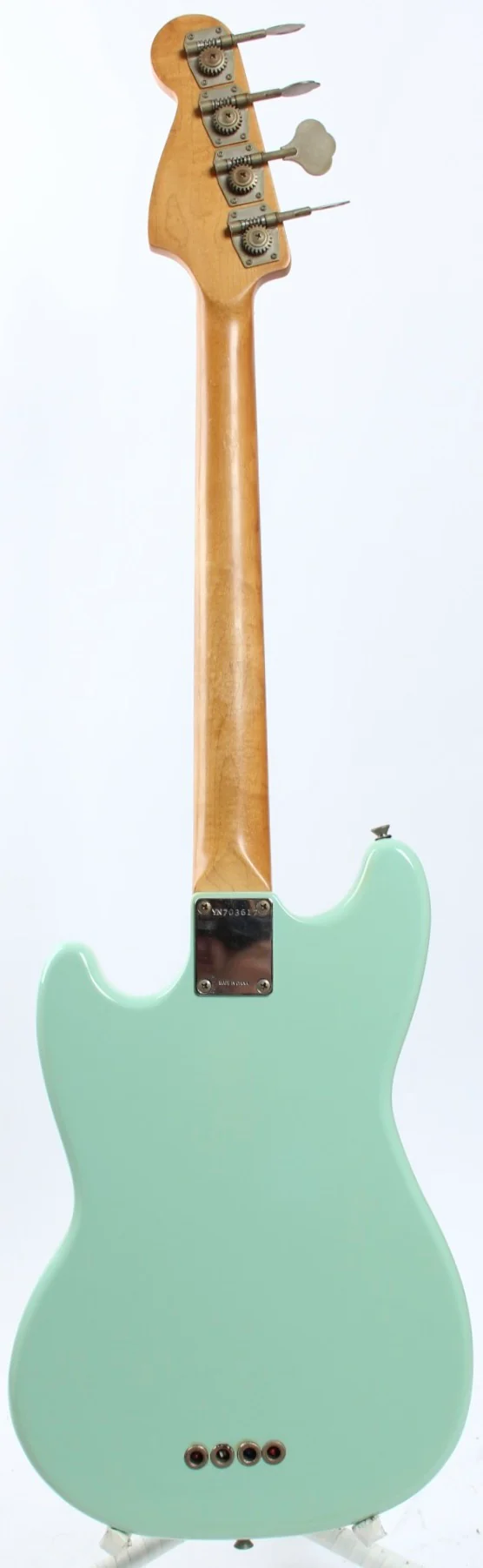 1997 Squier Musicmaster Bass sonic blue - Image 6