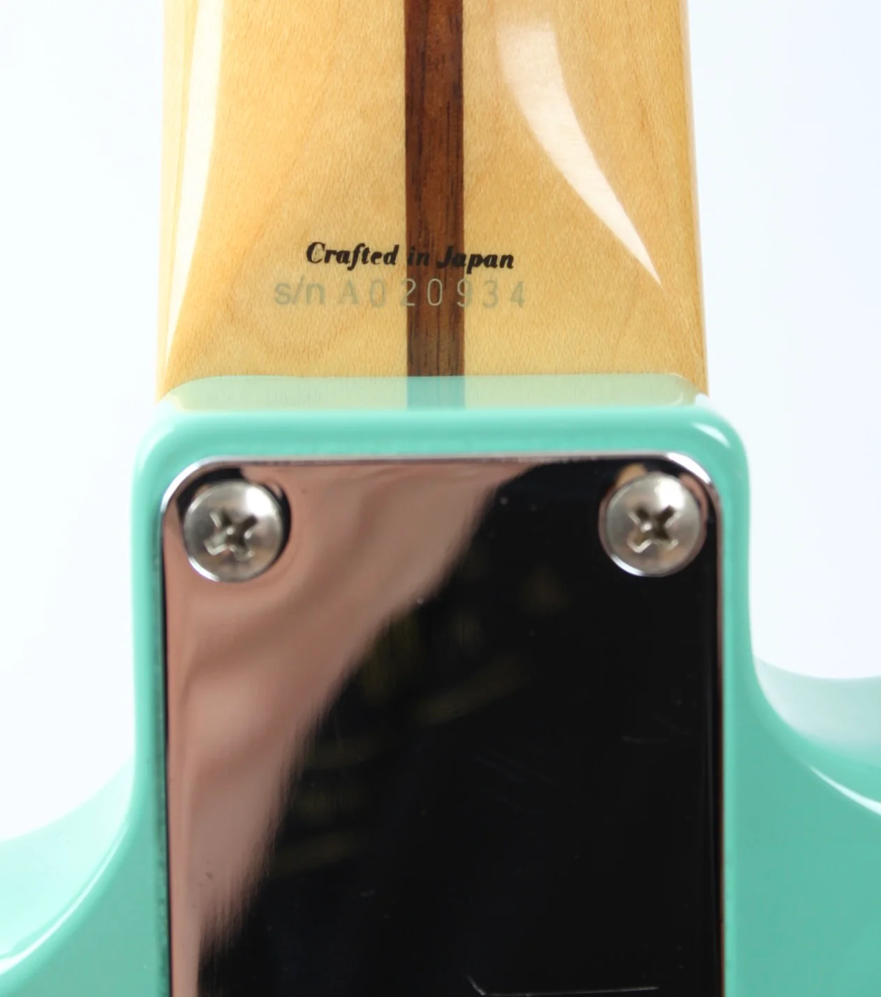 1997 Squier Vista Series Venus surf green - Image 11