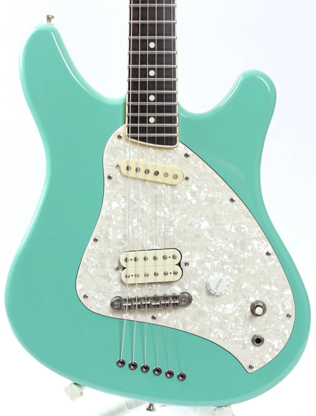 1997 Squier Vista Series Venus surf green - Image 2
