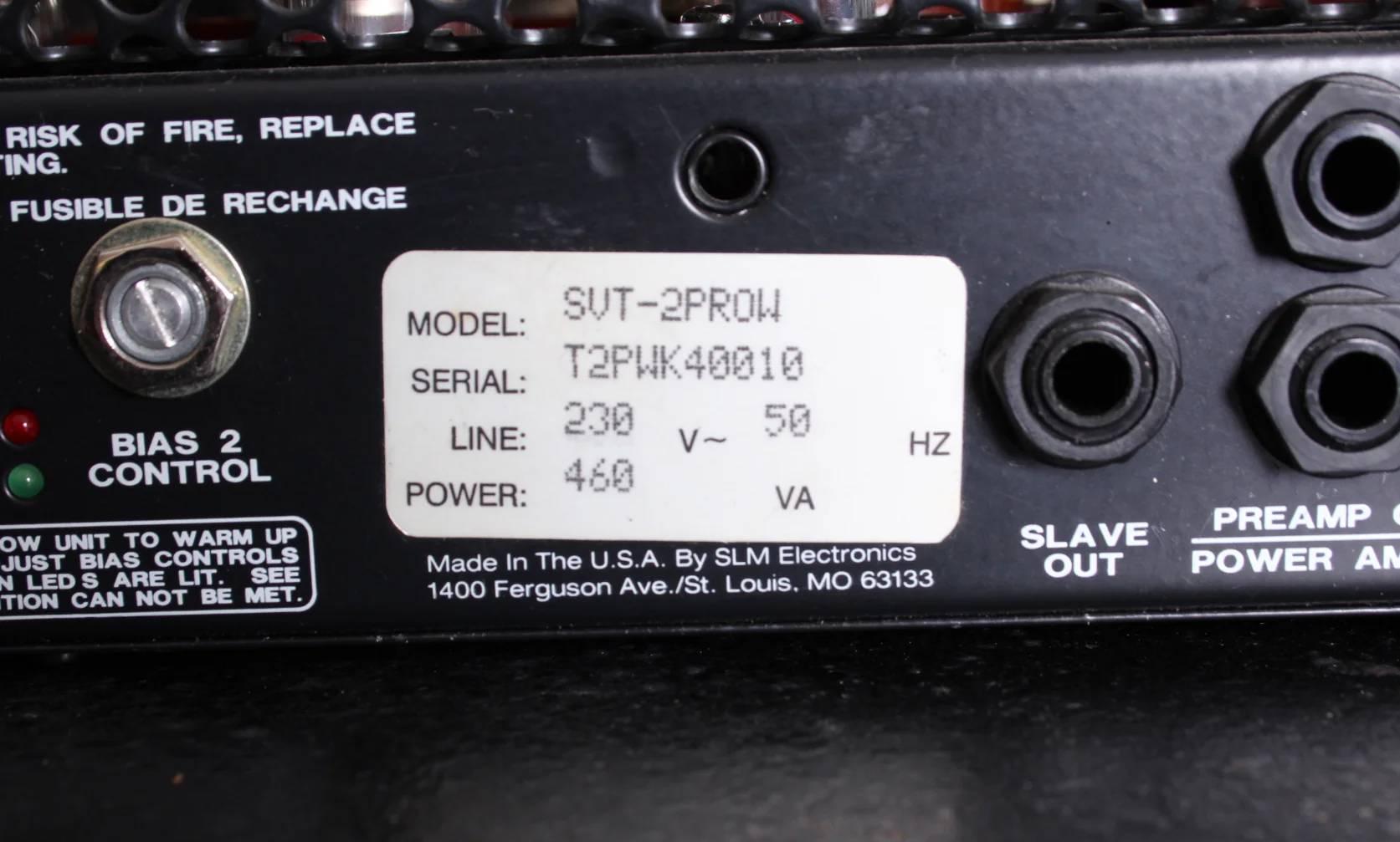 1998 Ampeg SVT-2 Pro w/ PR-410H, PR-15H cabs - Image 6