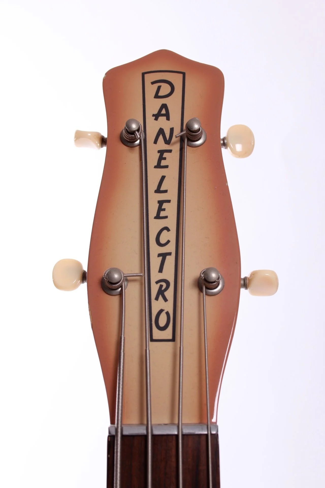 1998 Danelectro Longhorn Bass copper burst - Image 7