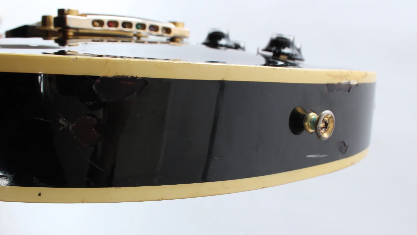 1998 Epiphone Les Paul Custom 57 Reissue LPC-90 ebony - Image 13
