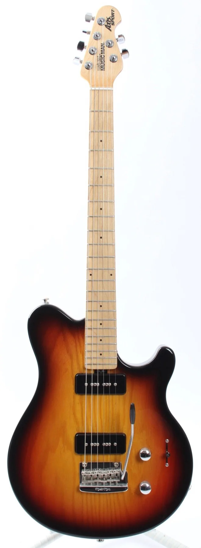 1998 Ernie Ball Music Man Axis Sport MM-90 vintage sunburst