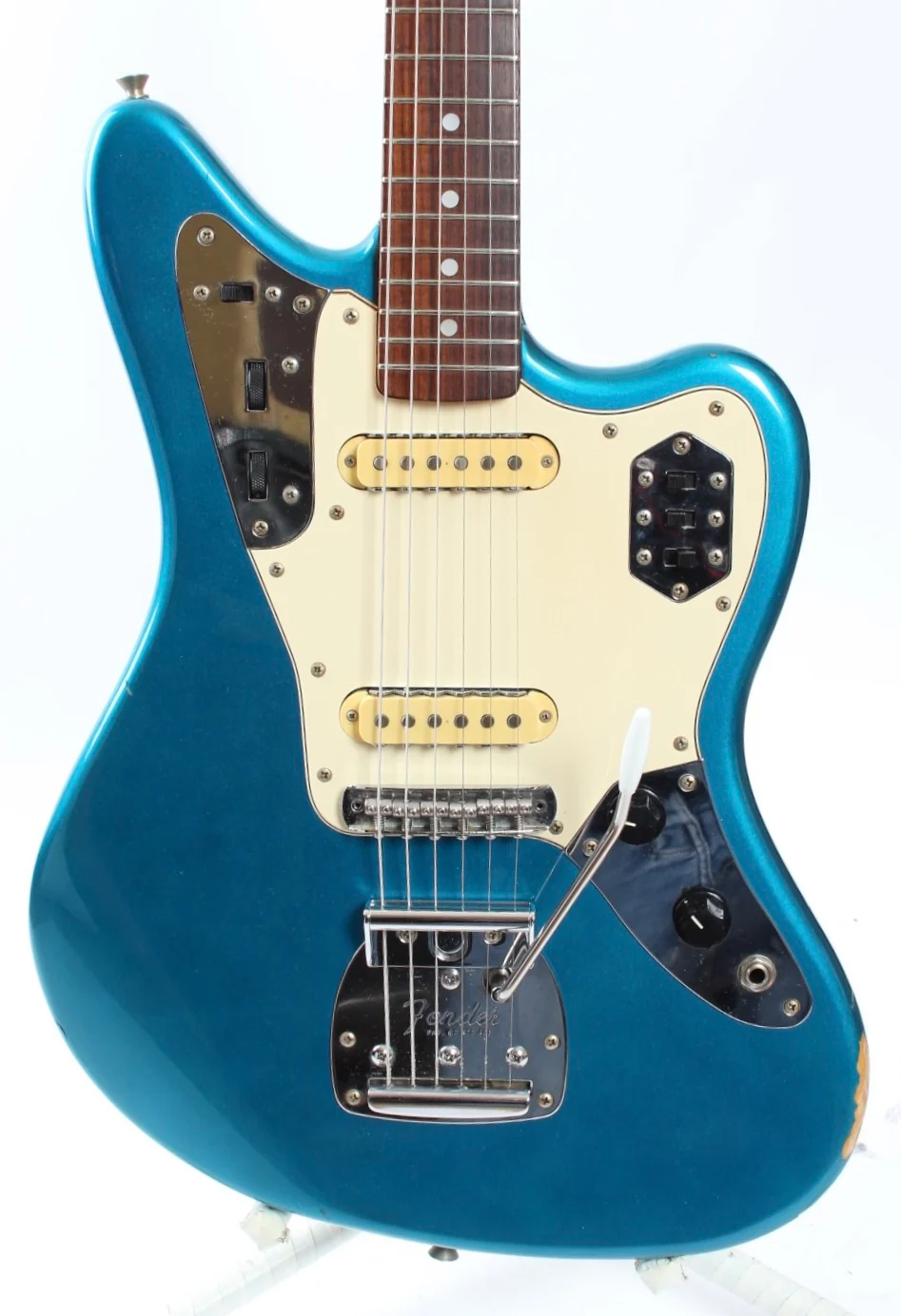 1998 Fender Jaguar 66 Reissue lake placid blue - Image 2