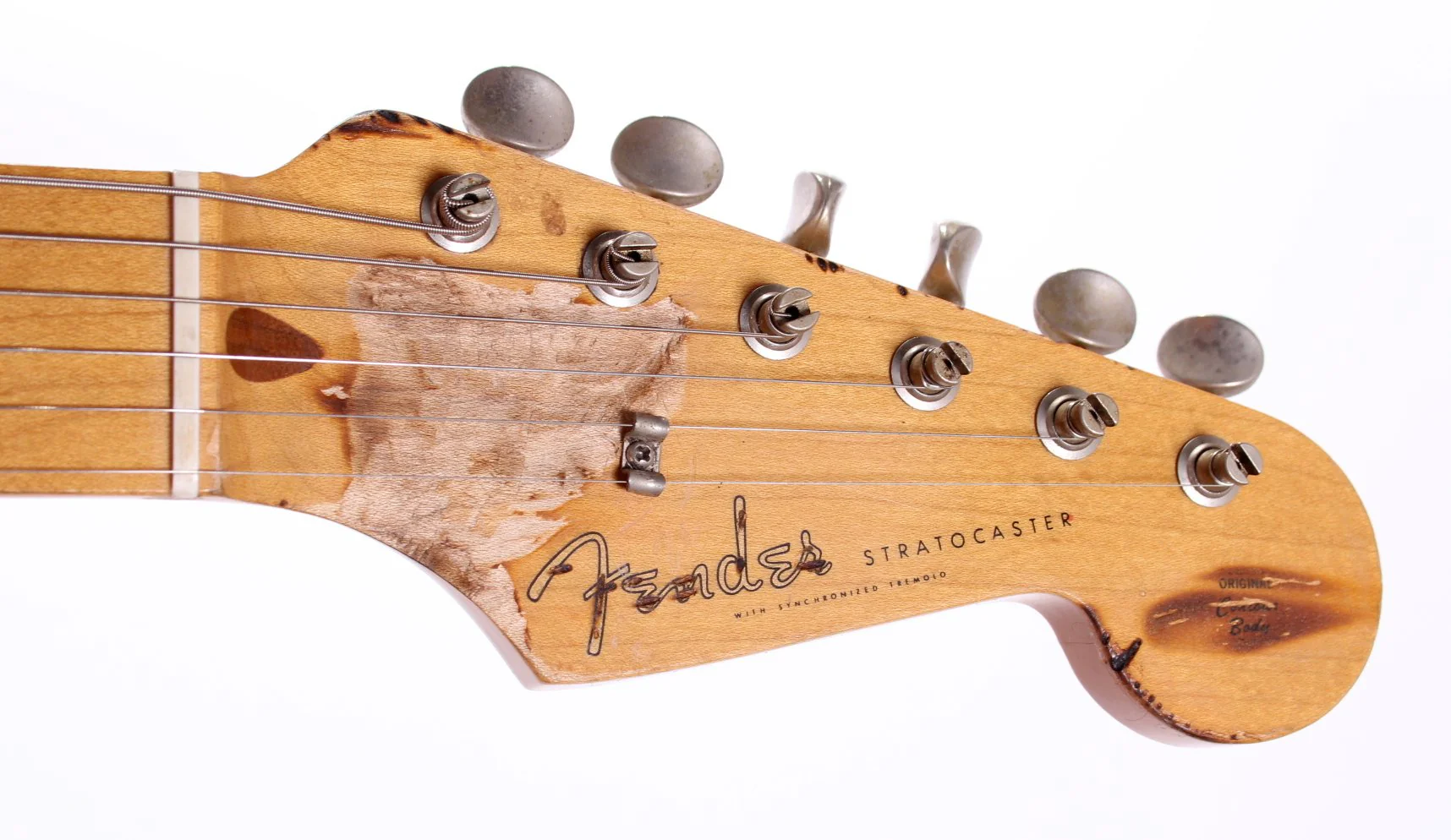 1998 Fender Japan Stratocaster '57 Reissue candy apple red - Image 4