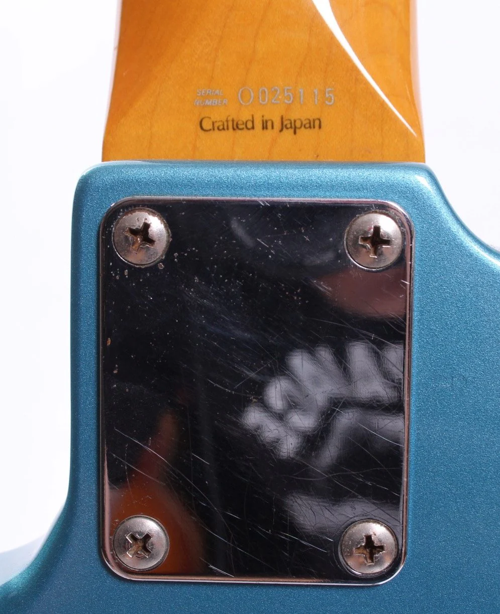 1998 Fender Jazz Bass 62 Reissue lake placid blue - Image 11