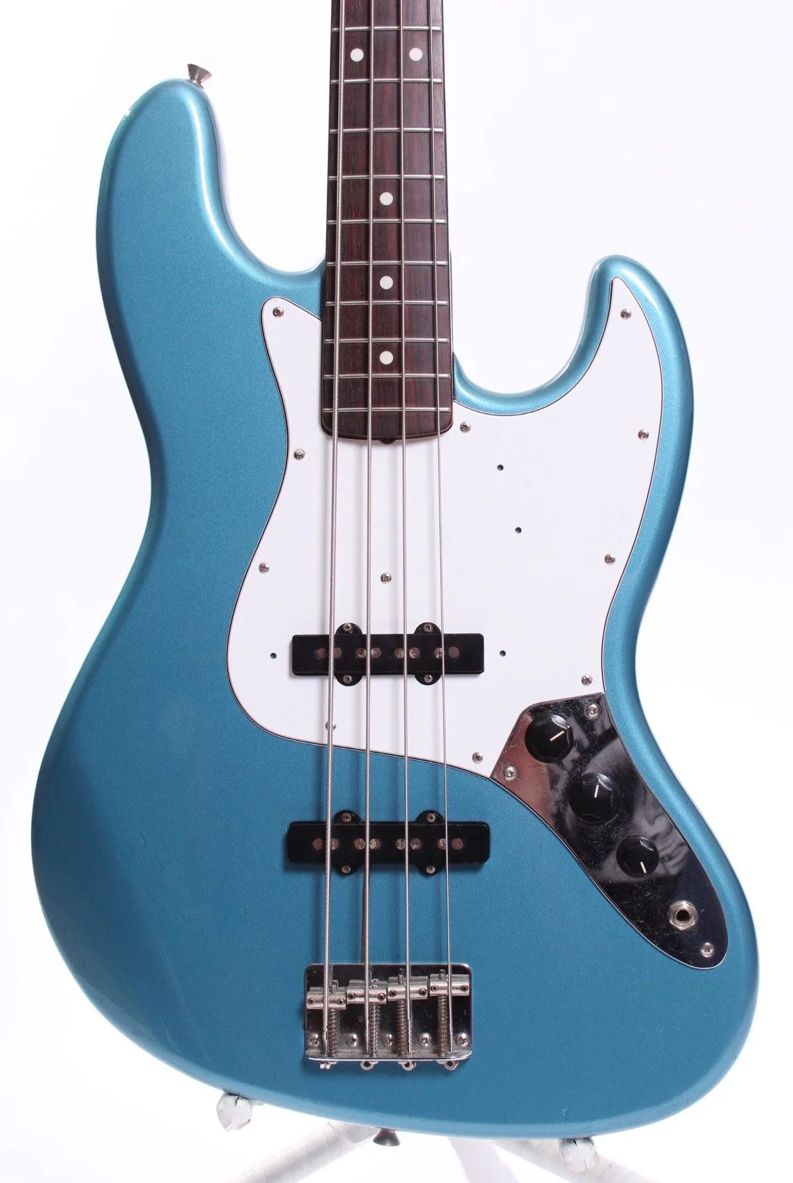 1998 Fender Jazz Bass 62 Reissue lake placid blue - Image 2