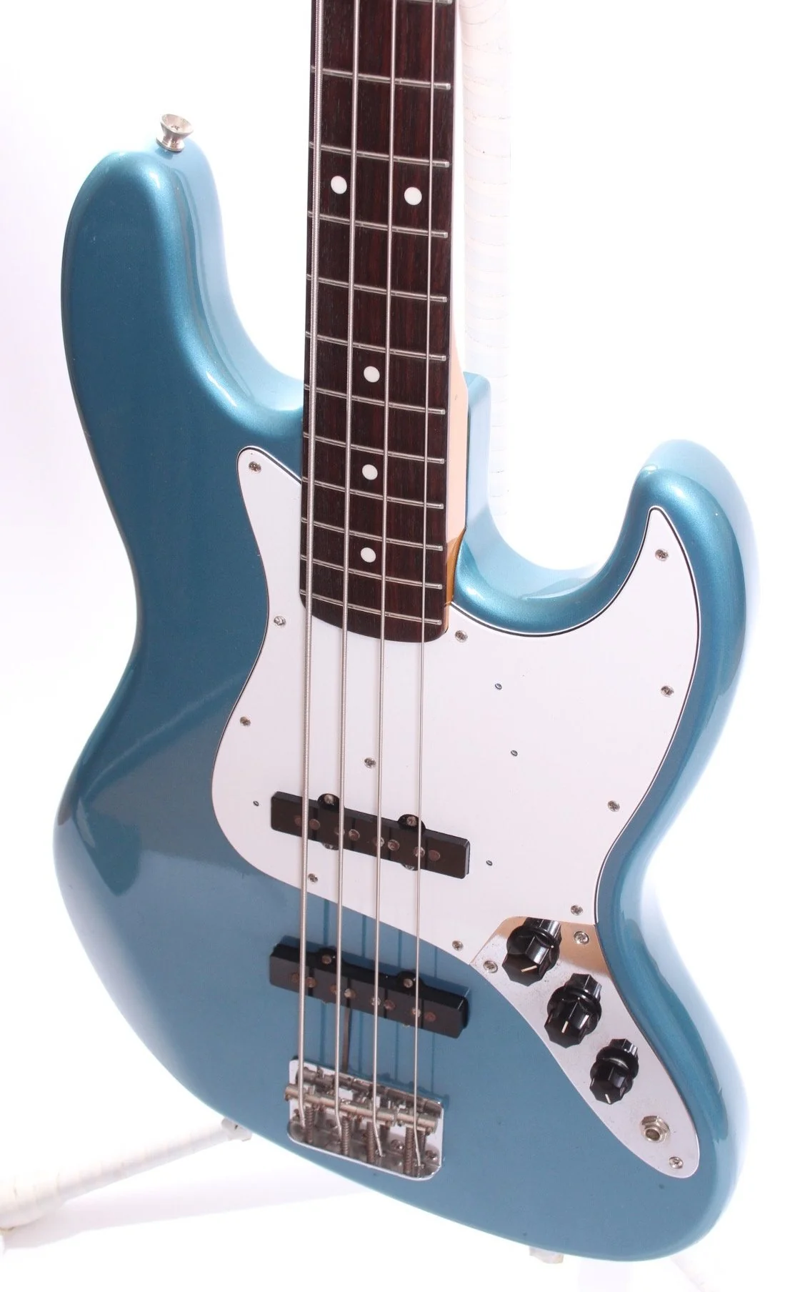 1998 Fender Jazz Bass 62 Reissue lake placid blue - Image 3