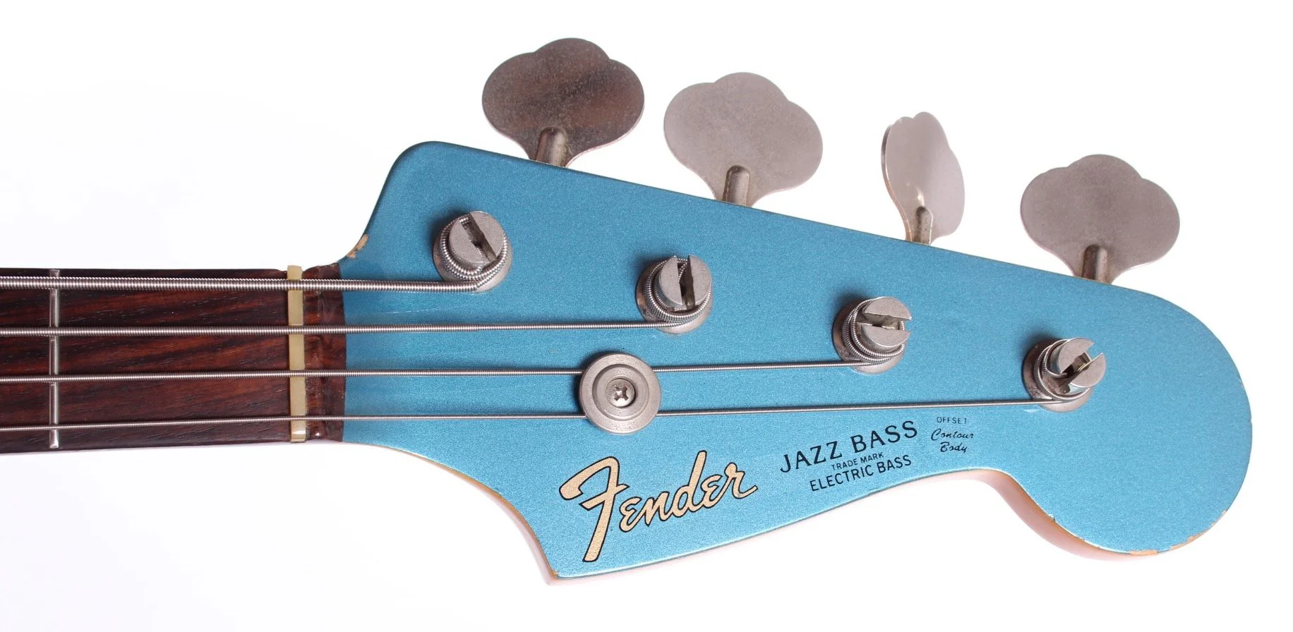 1998 Fender Jazz Bass 62 Reissue lake placid blue - Image 5