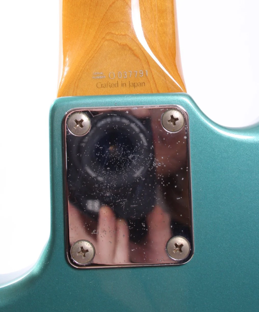 1998 Fender Jazz Bass 62 Reissue ocean turquoise metallic - Image 11