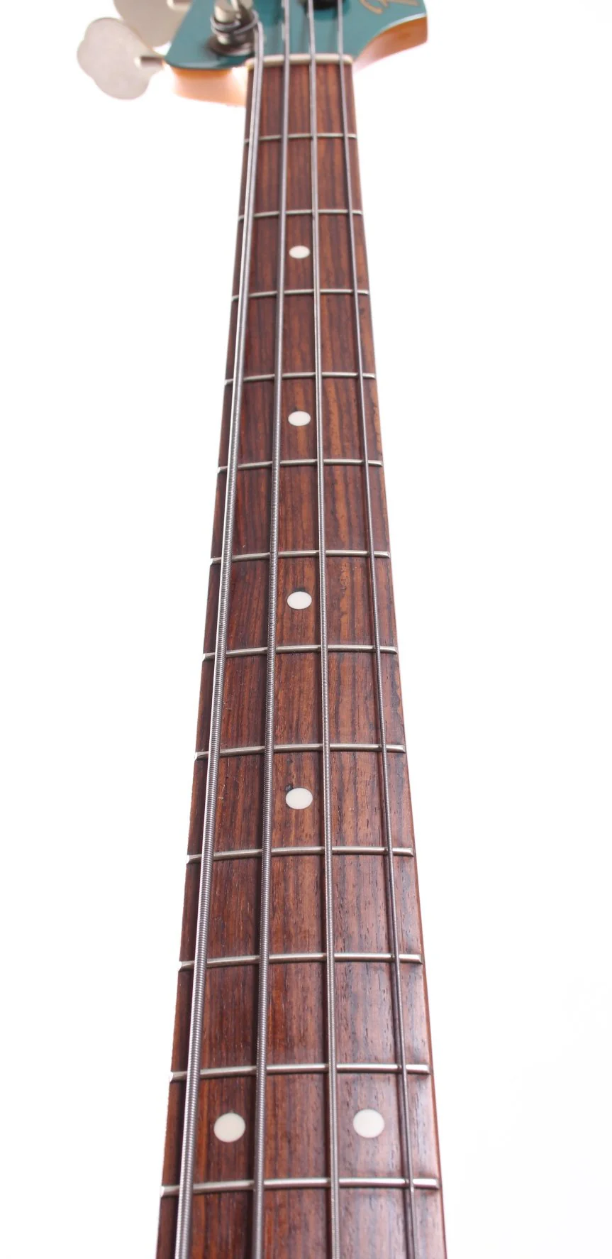 1998 Fender Jazz Bass 62 Reissue ocean turquoise metallic - Image 4