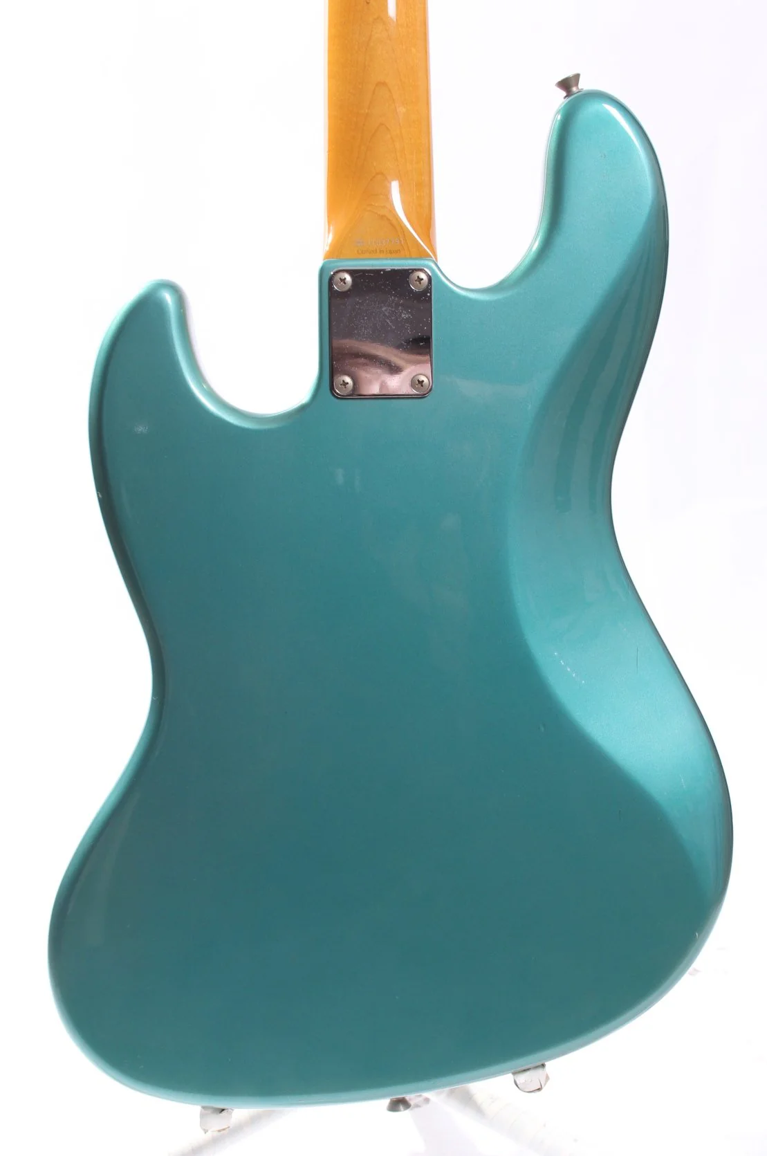 1998 Fender Jazz Bass 62 Reissue ocean turquoise metallic - Image 7