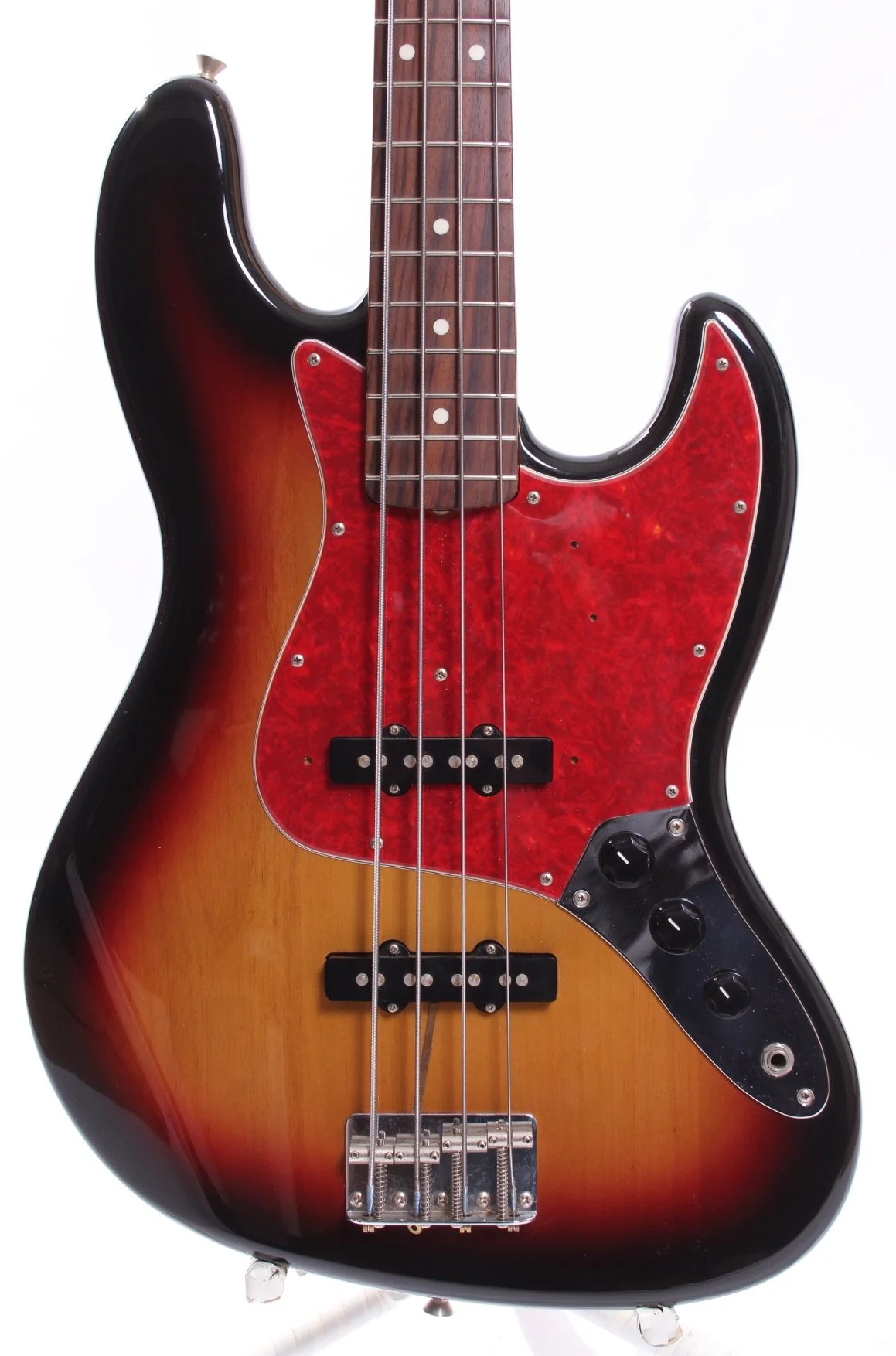 1998 Fender Jazz Bass 62 Reissue sunburst - Image 2