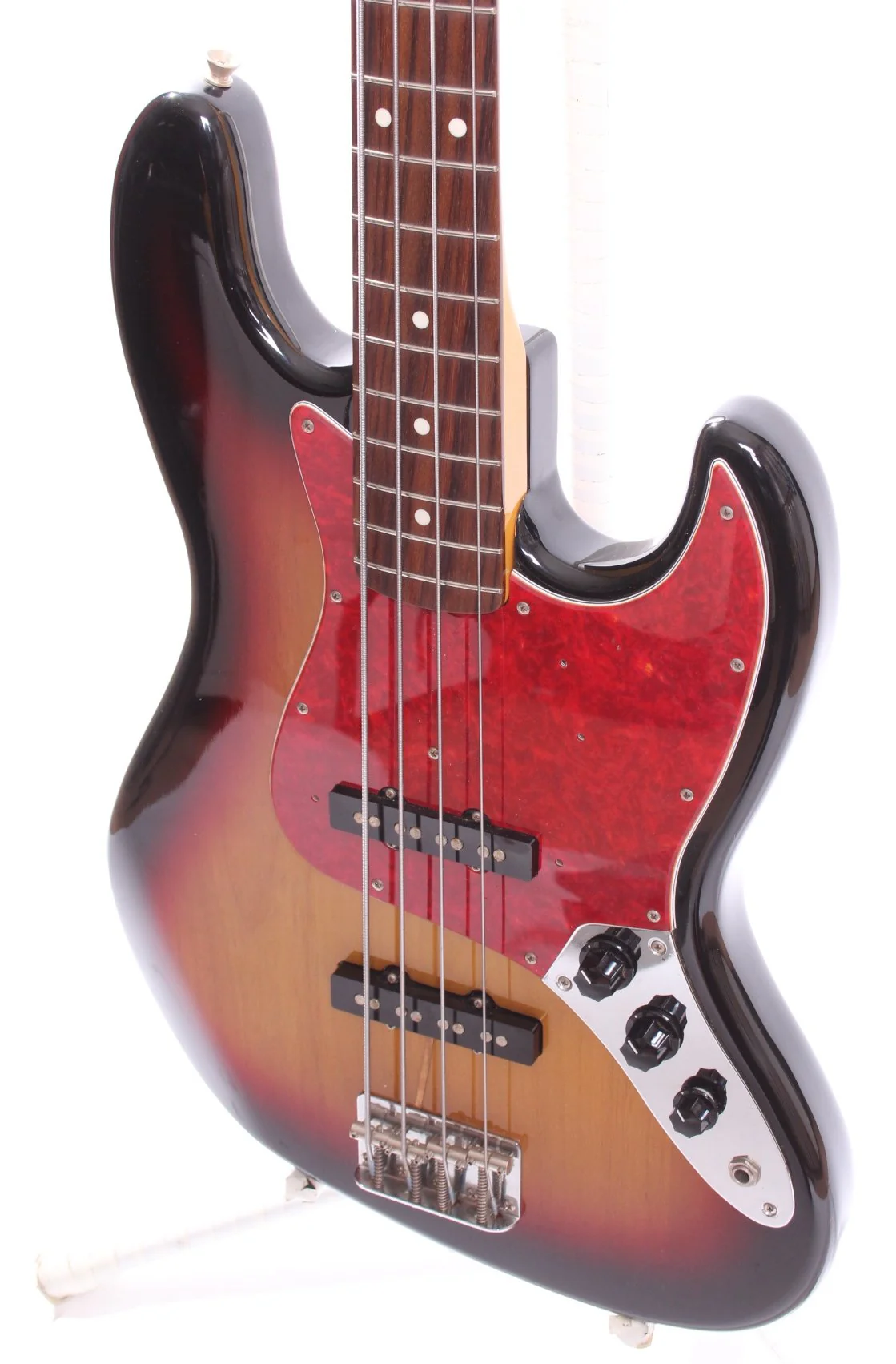 1998 Fender Jazz Bass 62 Reissue sunburst - Image 3