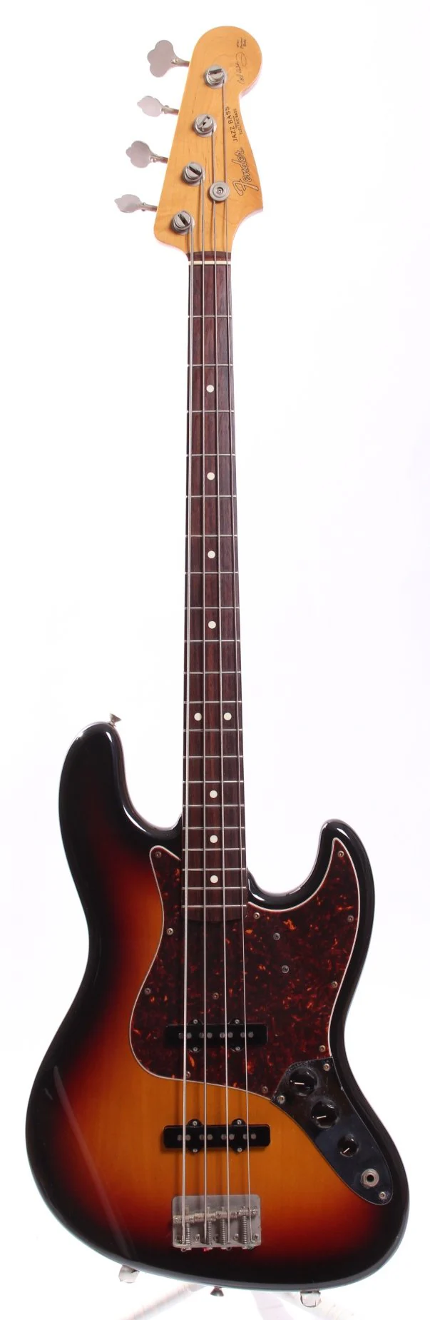1998 Fender Jazz Bass Noel Redding Signature 65 Reissue sunburst