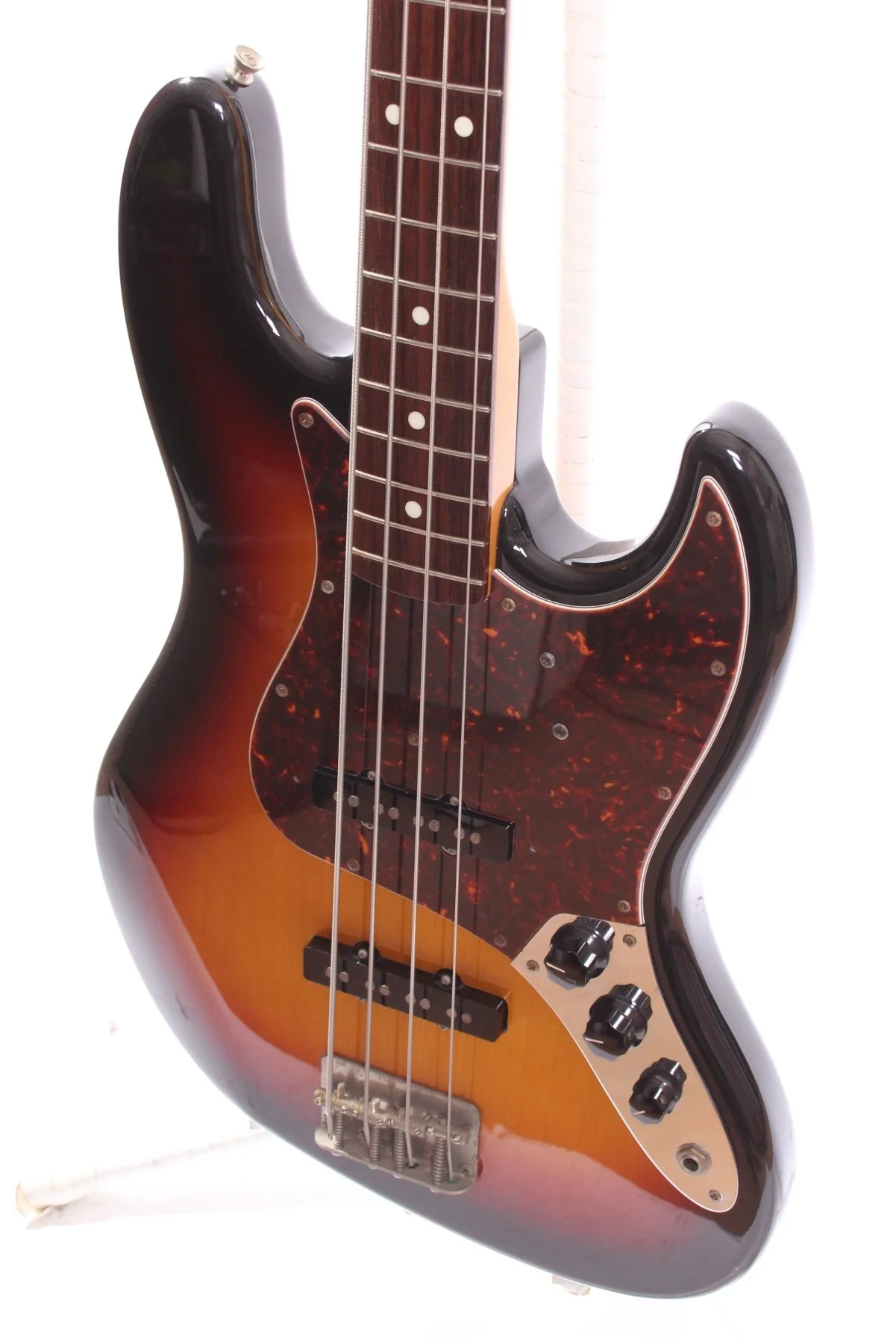 1998 Fender Jazz Bass Noel Redding Signature 65 Reissue sunburst - Image 3