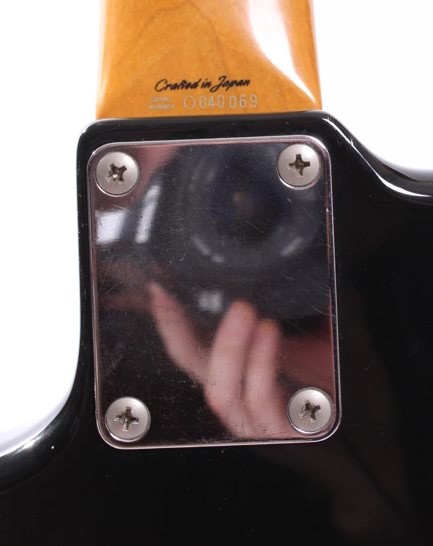 1998 Fender Jazzmaster 66 Reissue Humbucker Conversion black - Image 11