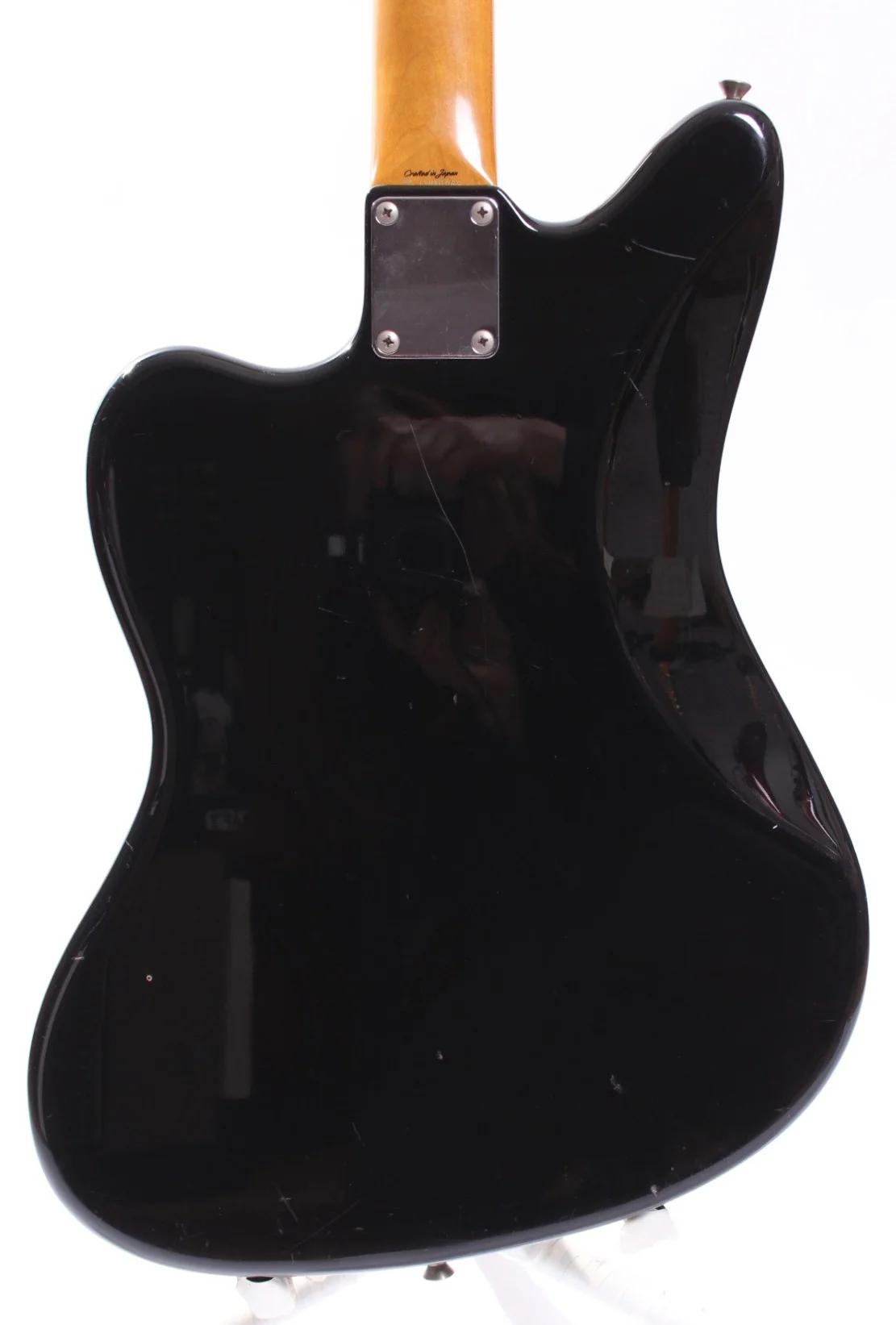 1998 Fender Jazzmaster 66 Reissue Humbucker Conversion black - Image 7