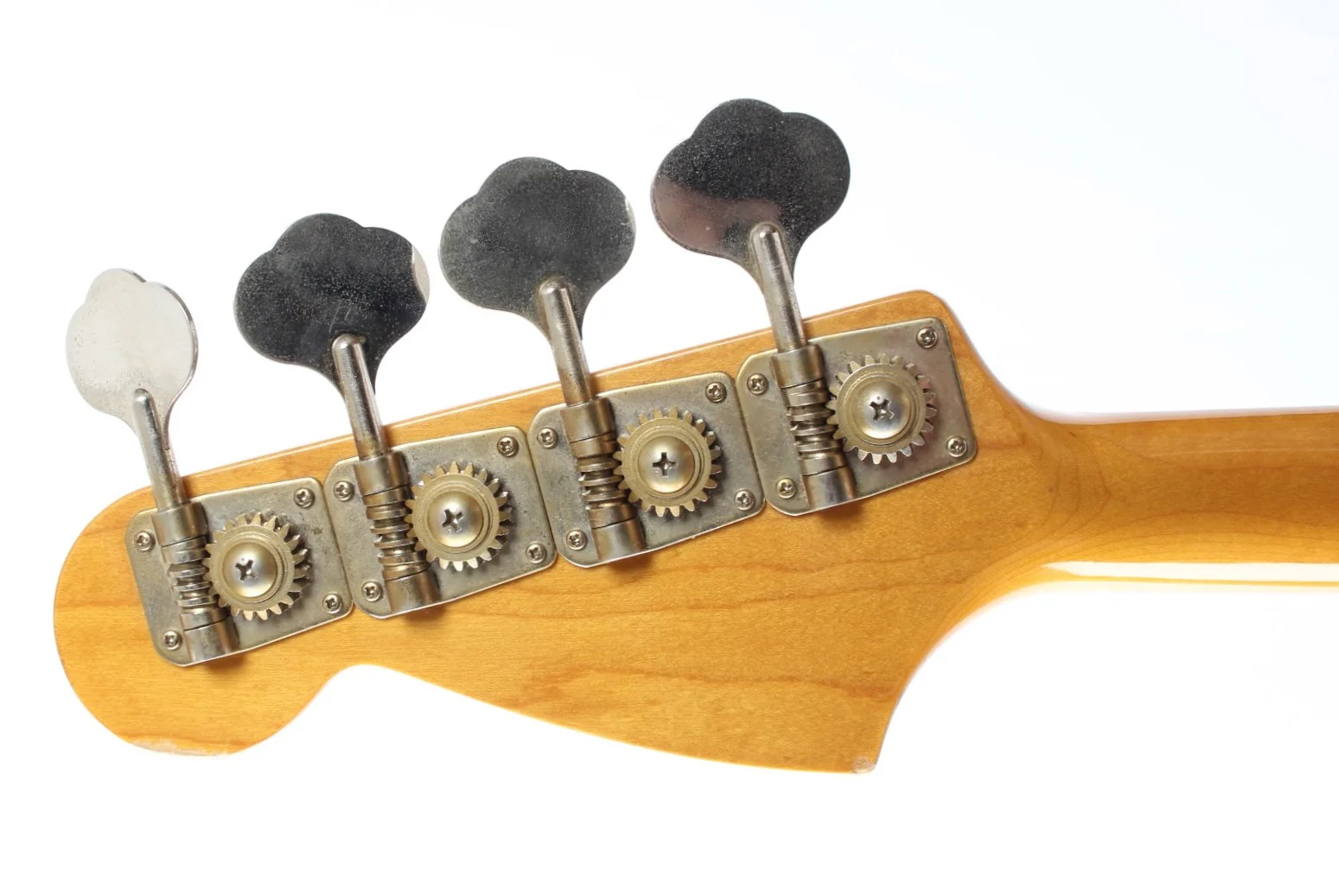 1998 Fender Mustang Bass competition fiesta red - Image 11