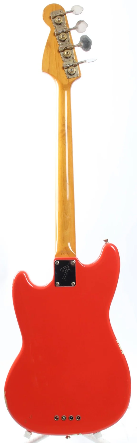 1998 Fender Mustang Bass competition fiesta red - Image 6