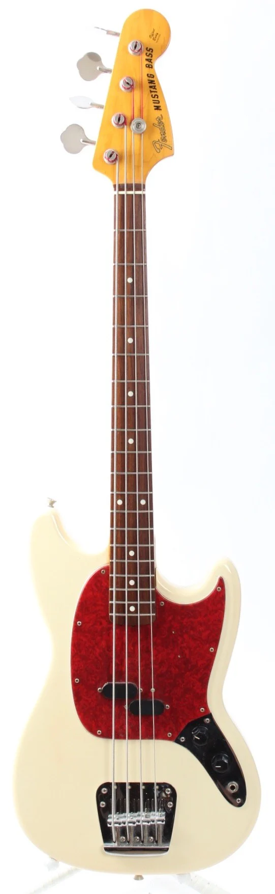 1998 Fender Mustang Bass vintage white