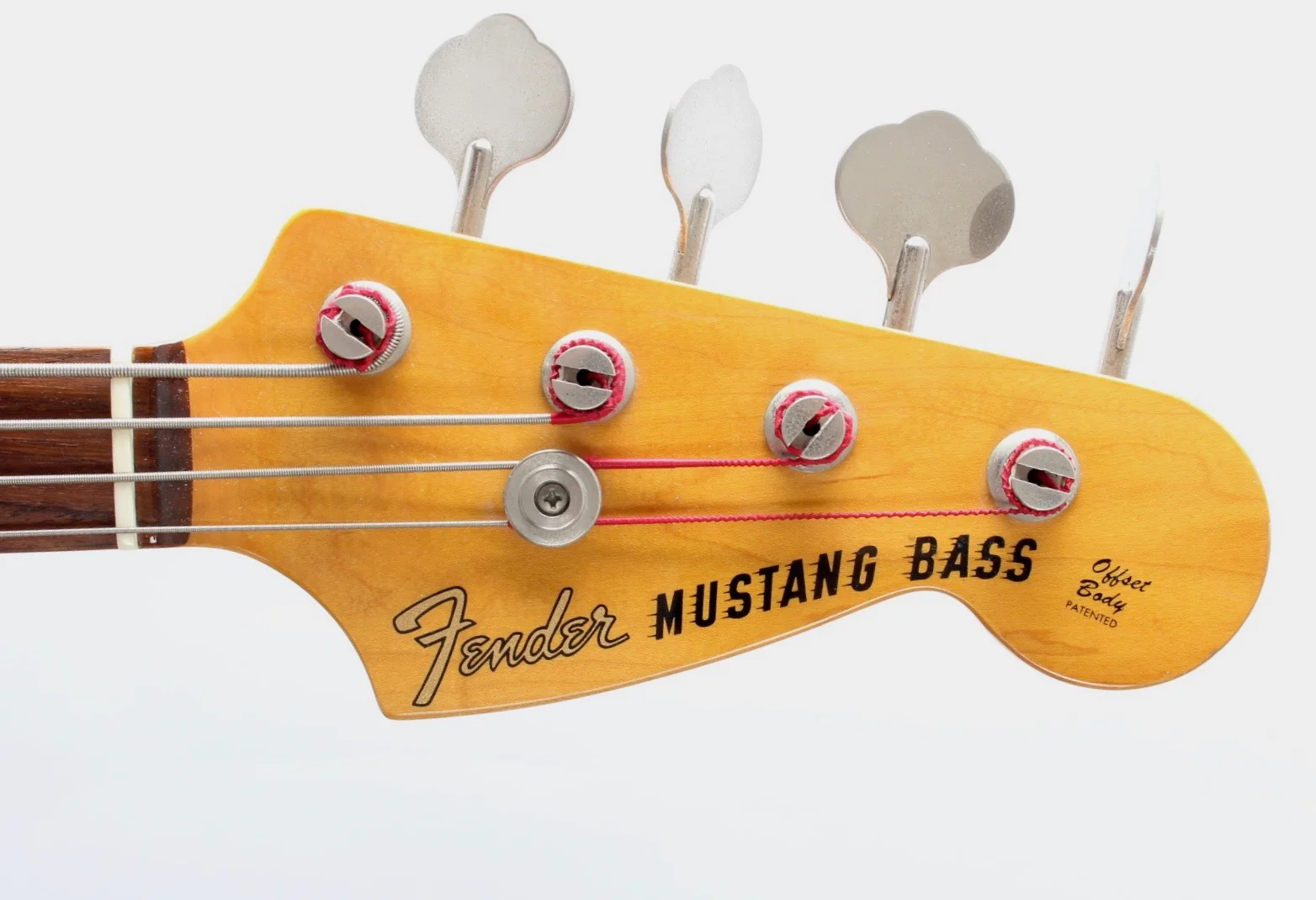 1998 Fender Mustang Bass vintage white - Image 5