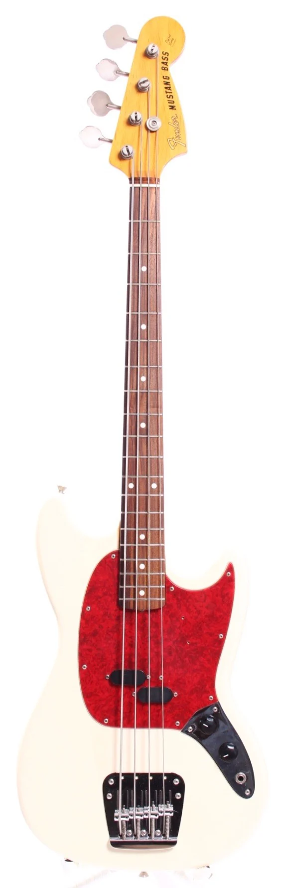 1998 Fender Mustang Bass vintage white