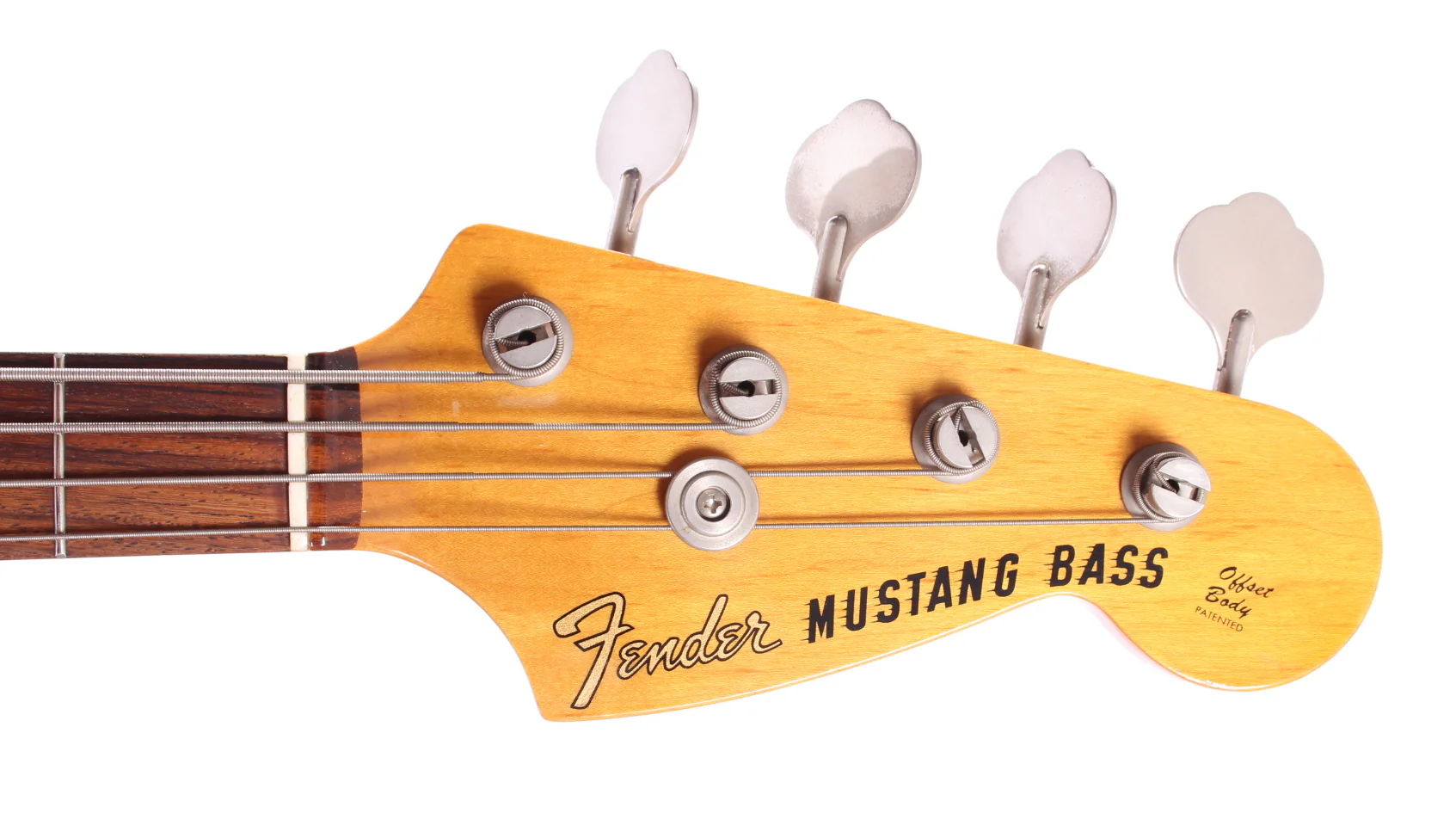 1998 Fender Mustang Bass vintage white - Image 5