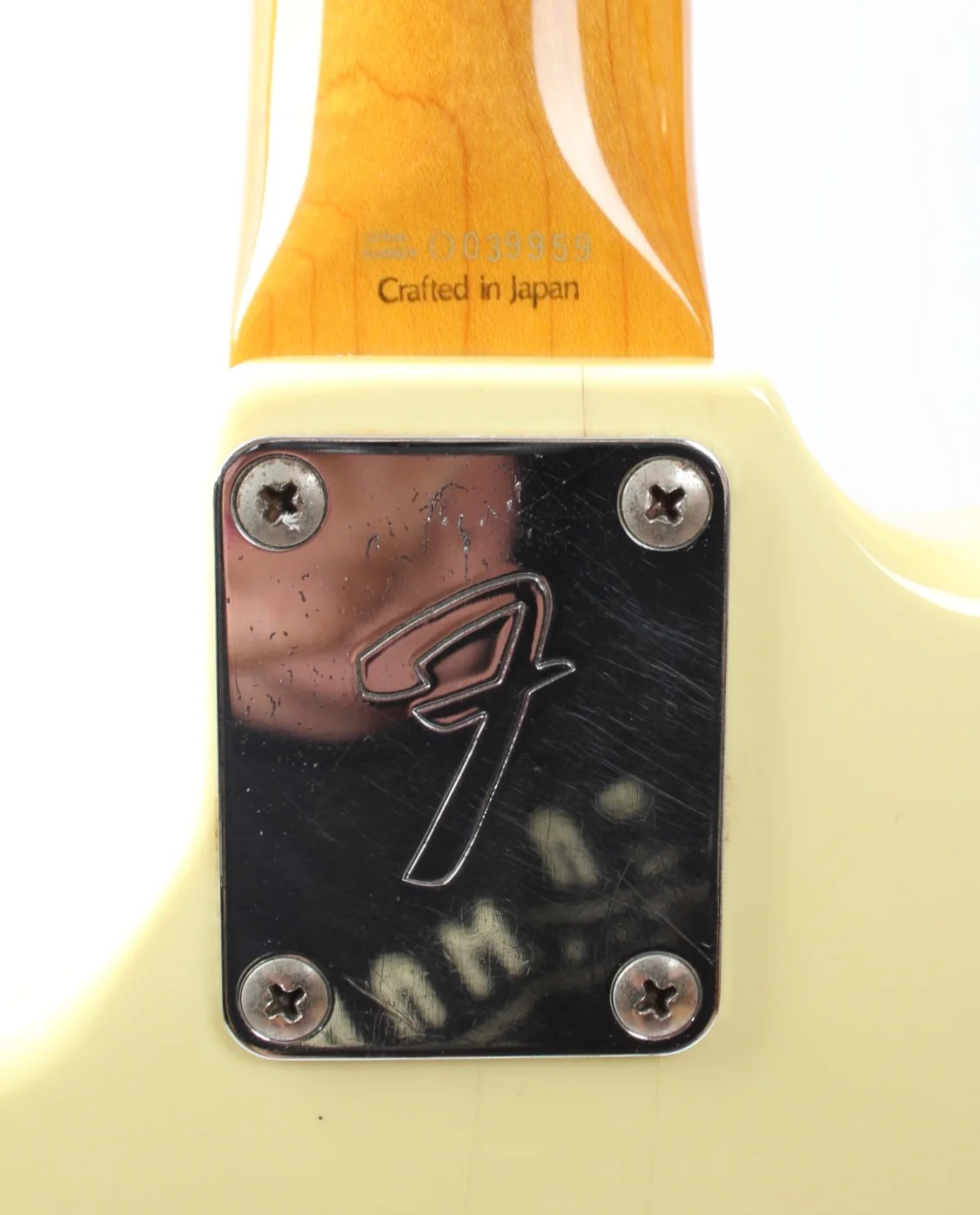 1998 Fender Mustang Bass vintage white - Image 11
