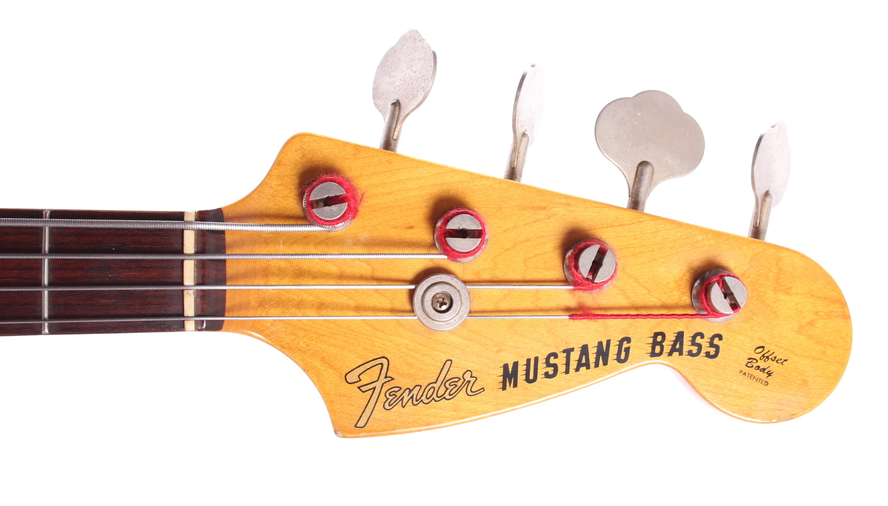 1998 Fender Mustang Bass vintage white - Image 5