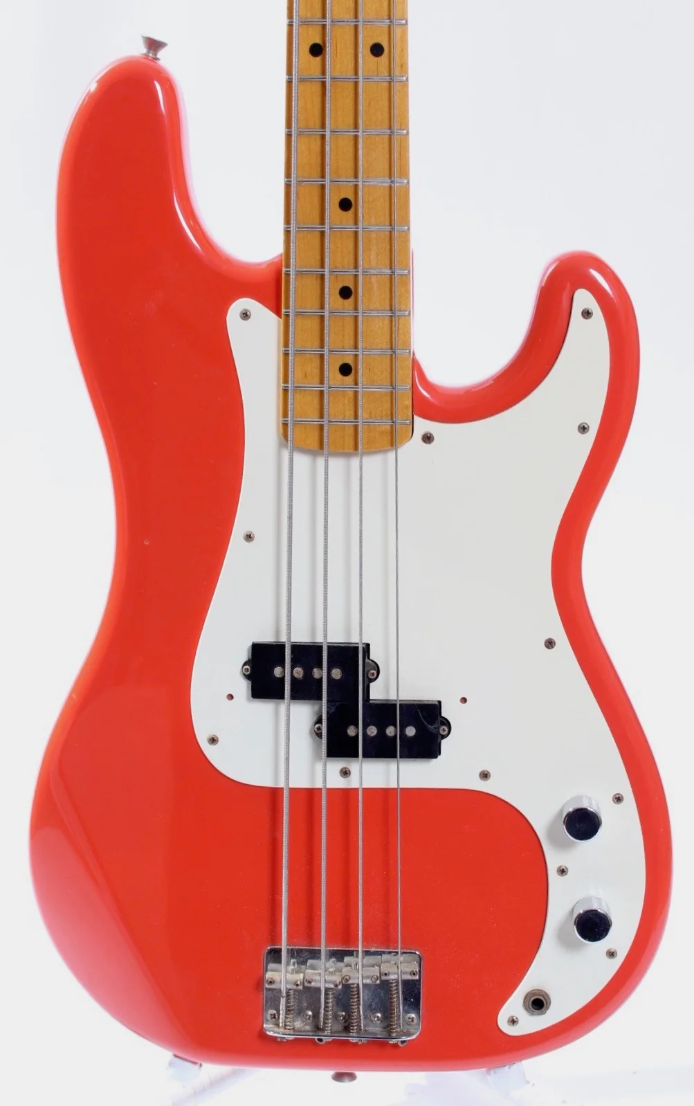 1998 Fender Precision Bass 57 Reissue fiesta red - Image 2