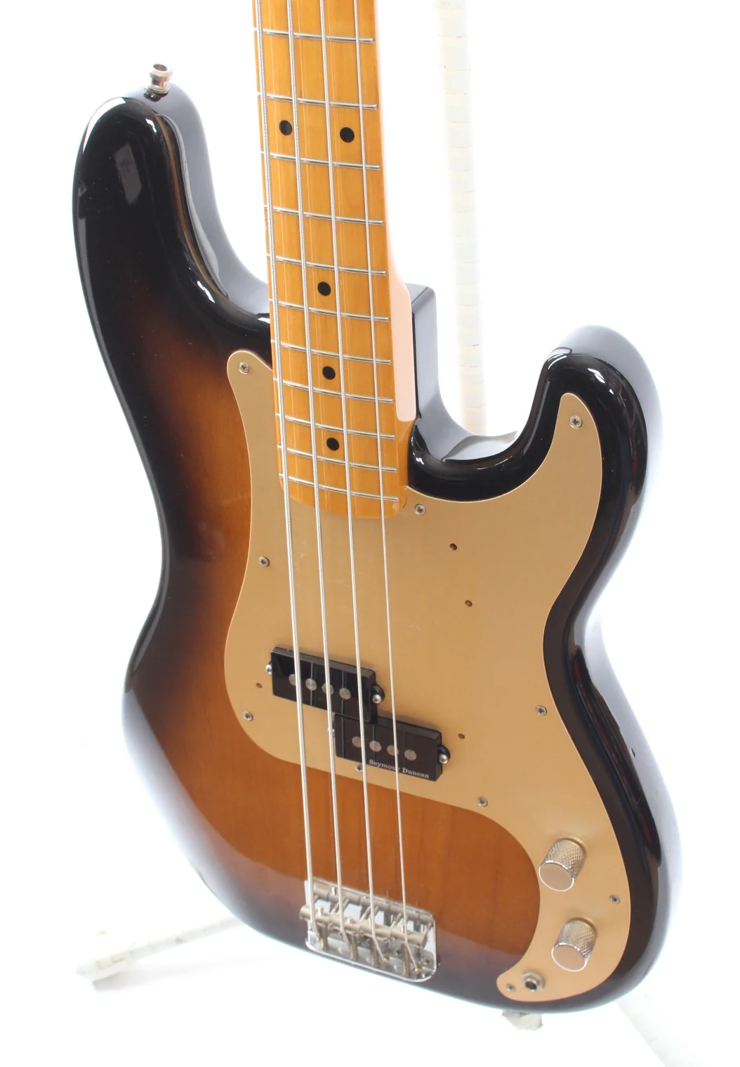 1998 Fender Precision Bass '57 Reissue sunburst - Image 3