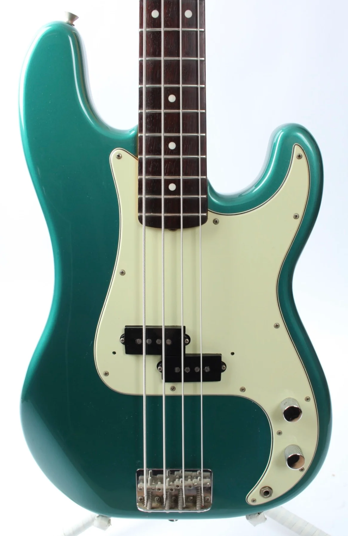 1998 Fender Precision Bass 62 Reissue ocean turquoise metallic - Image 2