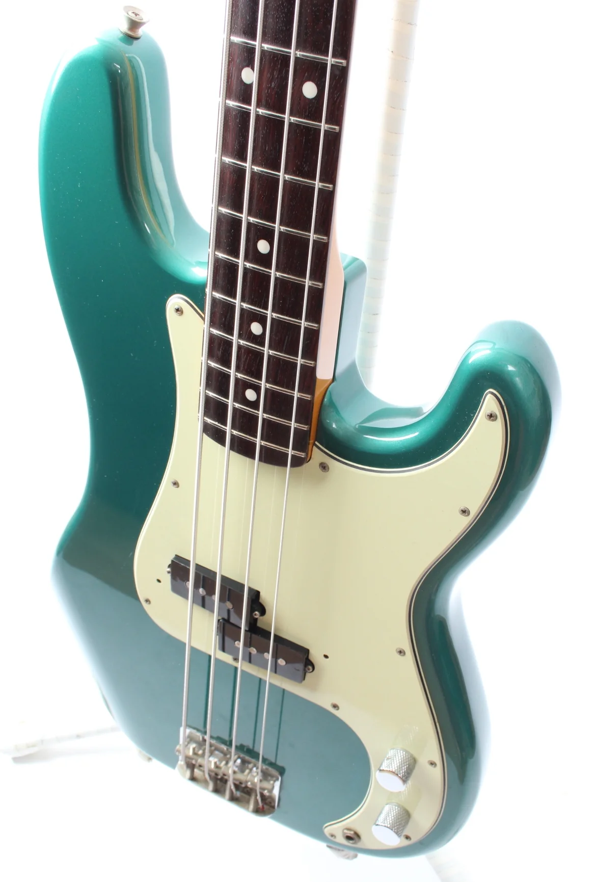 1998 Fender Precision Bass 62 Reissue ocean turquoise metallic - Image 3