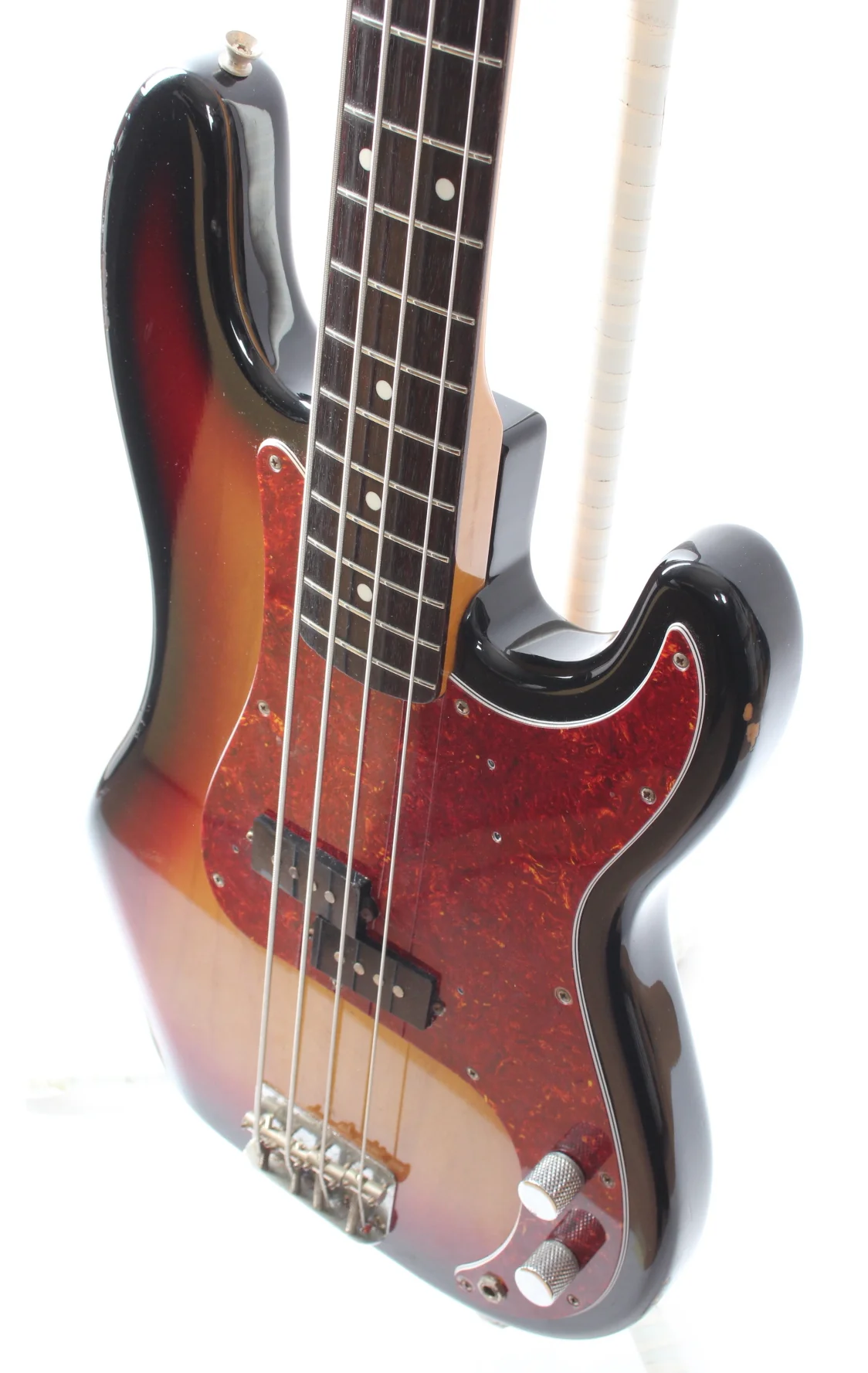 1998 Fender Precision Bass 62 Reissue sunburst - Image 3