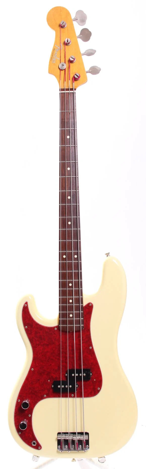 1998 Fender Precision Bass 62 Reissue vintage white