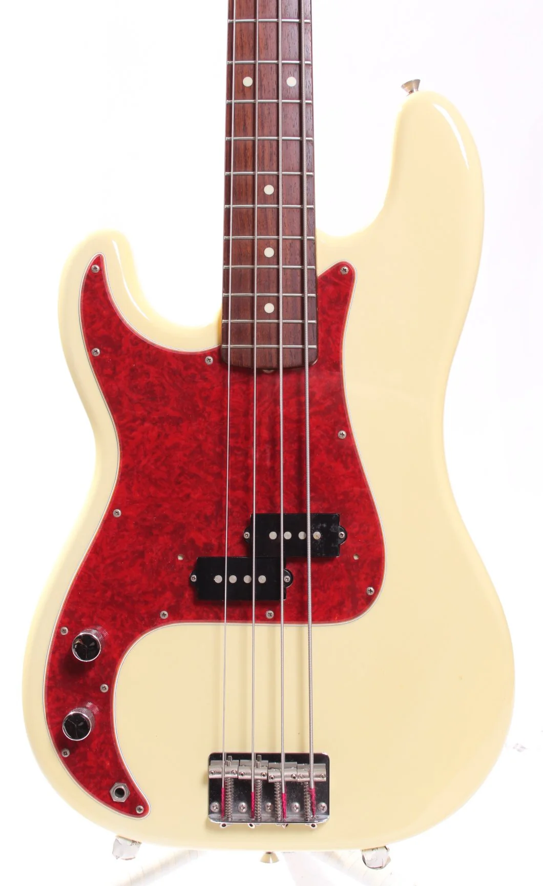1998 Fender Precision Bass 62 Reissue vintage white - Image 2