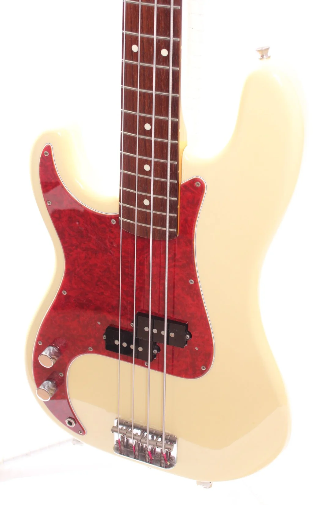 1998 Fender Precision Bass 62 Reissue vintage white - Image 3
