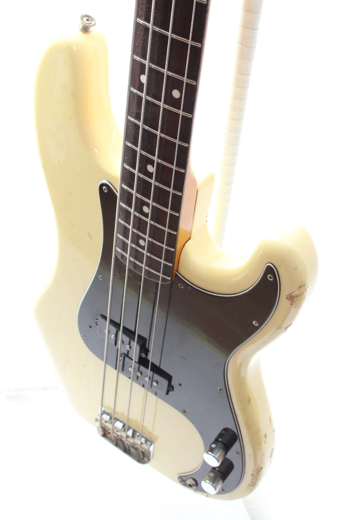 1998 Fender Precision Bass 70 Reissue vintage white - Image 3