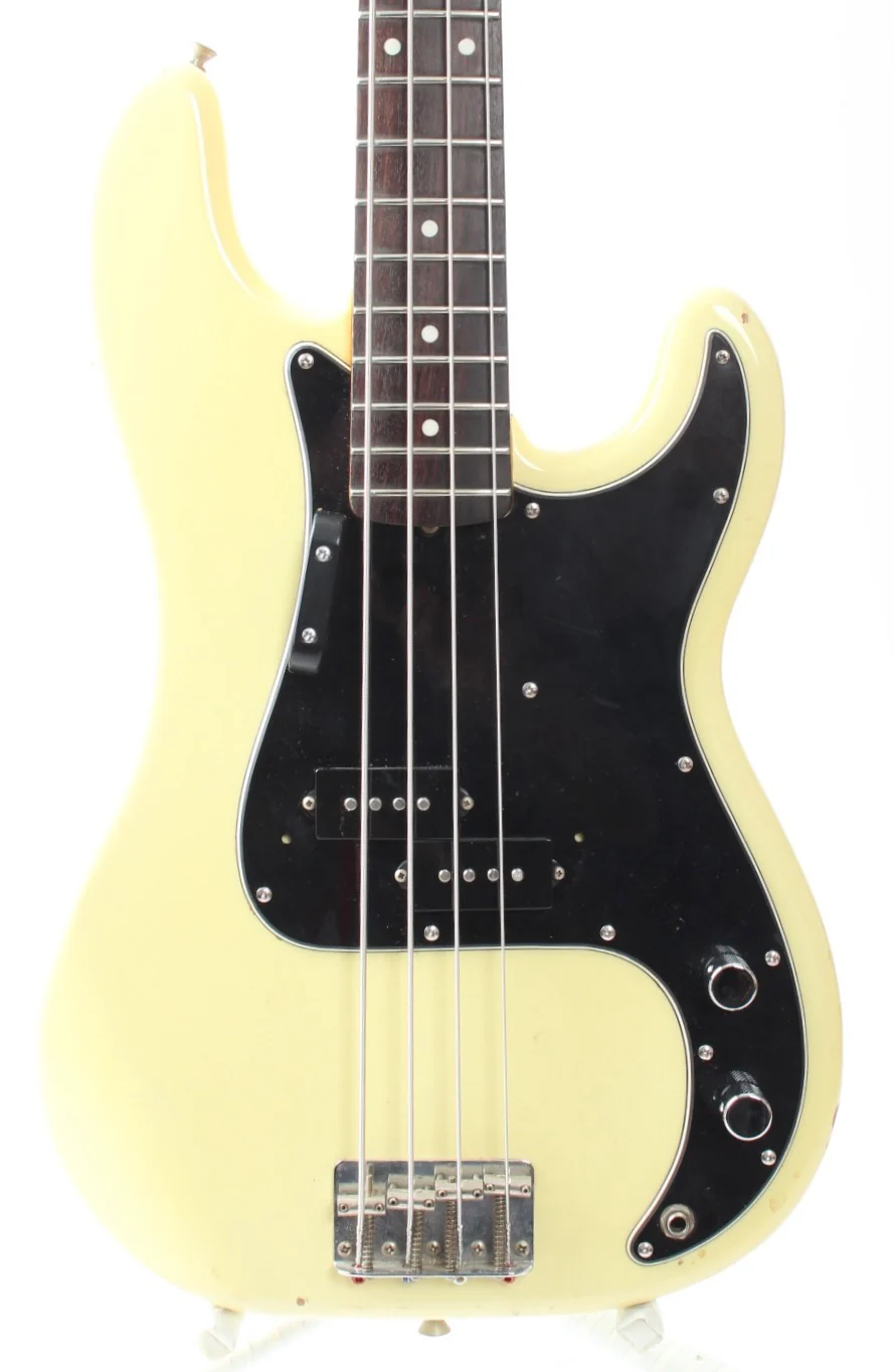 1998 Fender Precision Bass '70 Reissue vintage white - Image 2