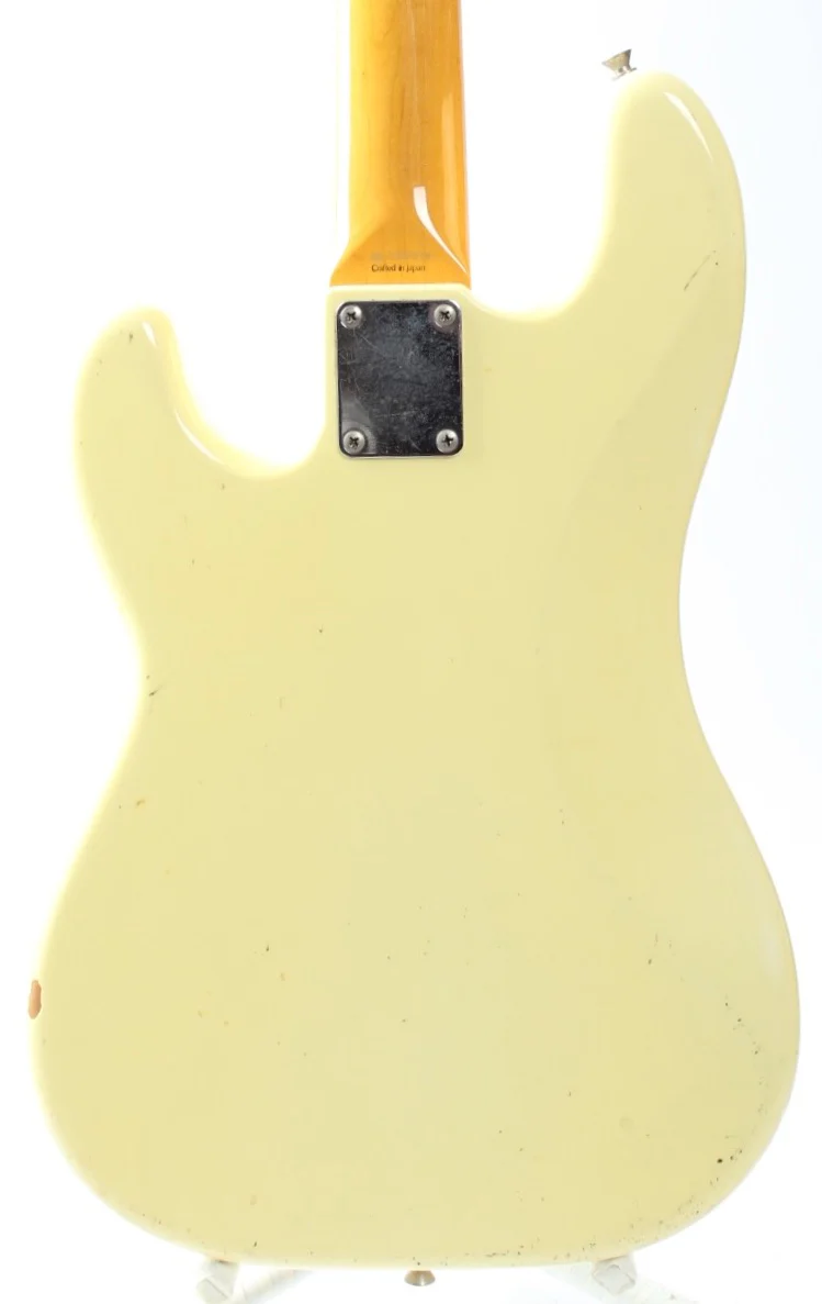 1998 Fender Precision Bass '70 Reissue vintage white - Image 7