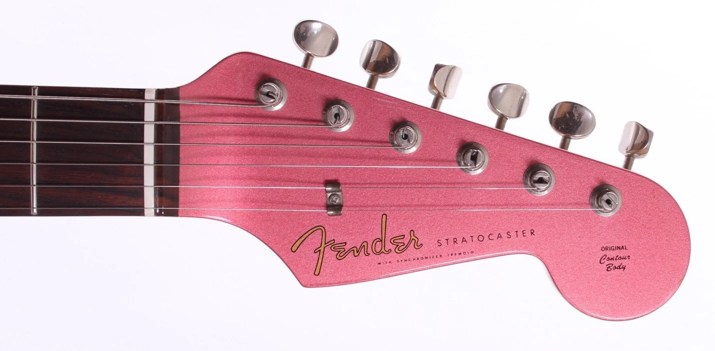 1998 Fender Stratocaster '62 Reissue burgundy mist metallic - Image 5